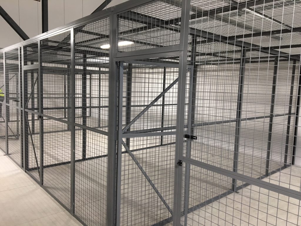 Safety fence cage