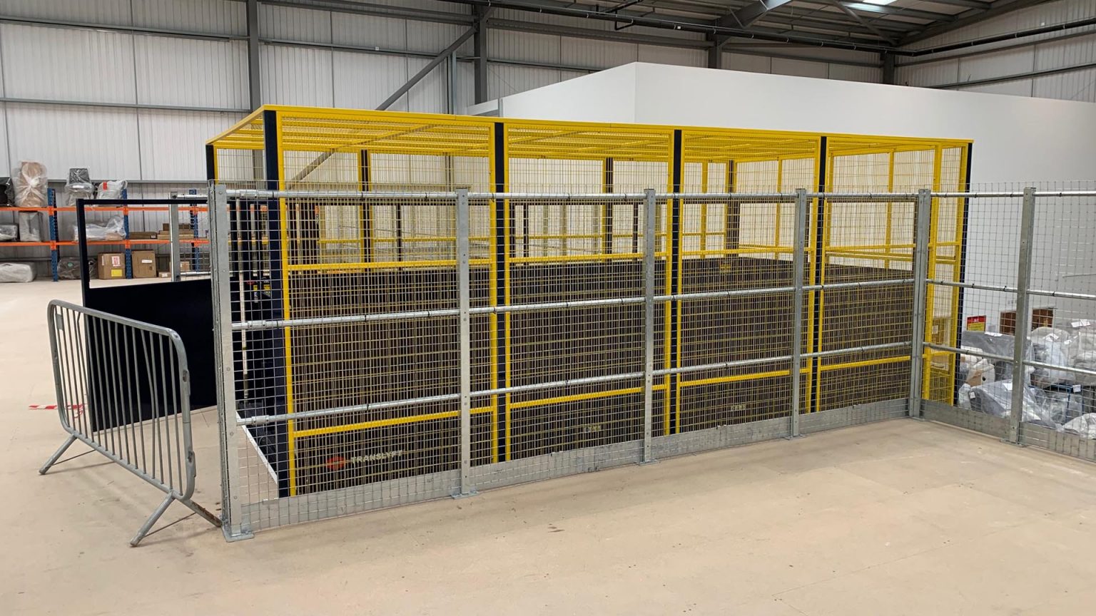 Lift Enclosure Cages Design & Installation Billington Safety Systems
