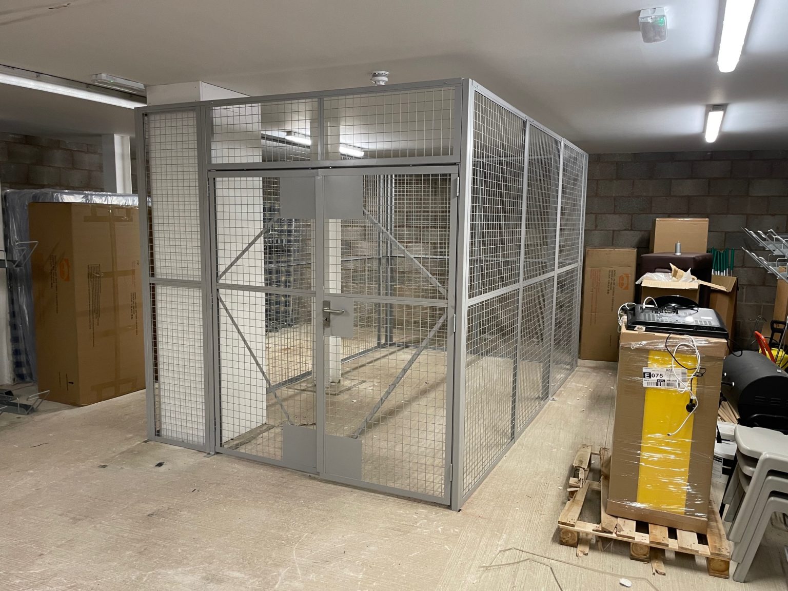 Secure Storage Cages for High-Value and Hazardous Goods